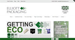 Desktop Screenshot of elliottpackaging.co.uk